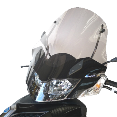 Scooter Voorruit V-Parts Hoge Bescherming - Piaggio MP3 300 LT ie Sport 2011-2014