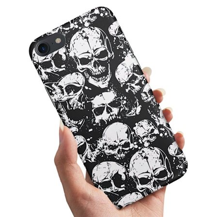 iPhone 5/5S/SE - Deksel/Mobildeksel Skulls