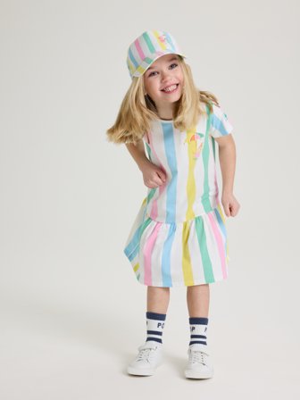 Polarn O. Pyret - Cap with Moomin appliqué - 48 - 50 - Childrenswear - white