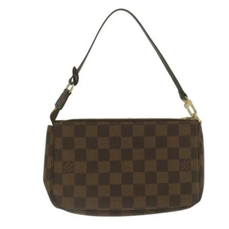 Louis Vuitton Vintage, Pre-owned Canvas louis-vuitton-bags Bruin, Dames, Maat:ONE Size