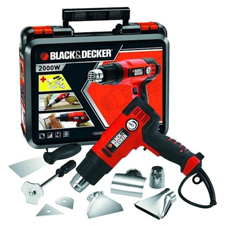 BLACK & DECKER, Byggehårtørrer, KX2200K-QS