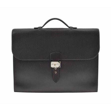 Hermès Vintage, Pre-owned Sac à dépêches Bruin, Heren, Maat:ONE Size,leer