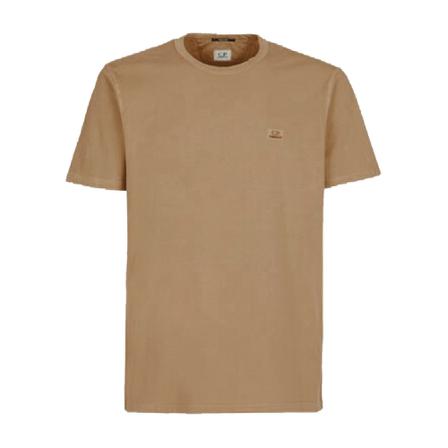 C.p. Company, T-Shirts Bruin, Heren, Maat:L