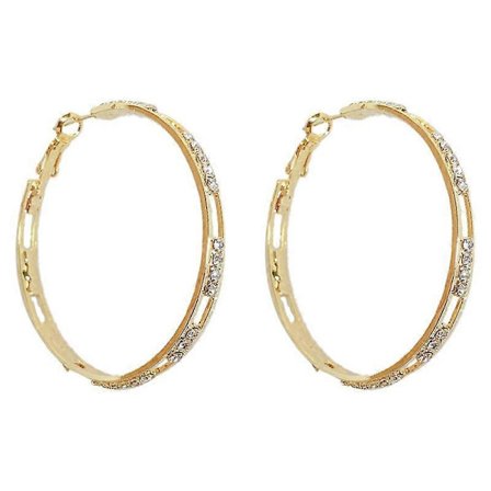 925 sølv nål metal C-formede øreringe nye trendy dame simple mode øreringe