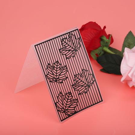 DIY Form Prägling Mallar Blomma Ljus Blad