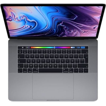MacBook Pro 15,4" Retina med Touch Bar - Intel Core i7 - 16 GB RAM - 256 GB SSD - Space Grey - Refurbished Grade C - Swedish keyboard