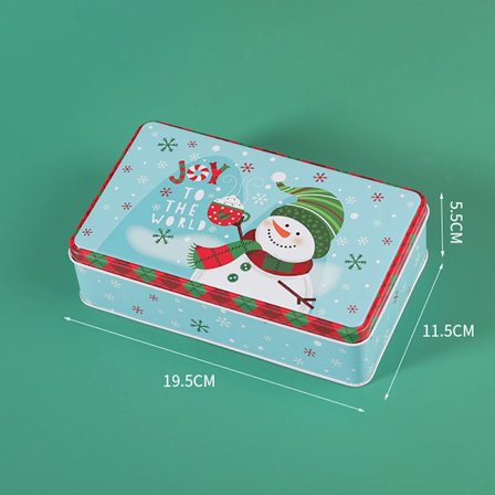 God jul godteri boks godteri kjeks sjokolade beholder oppbevaring boks hjem arrangør