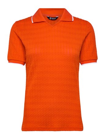 Lds Sand Halfsleeve Orange Abacus