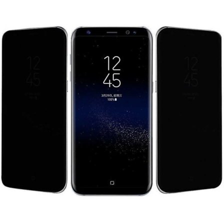 Samsung S9 Privacy FullFrame hærdet glas 0,26mm 2,5D 9H