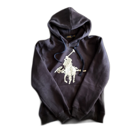 Marinblå hoodie från Polo Ralph Lauren
