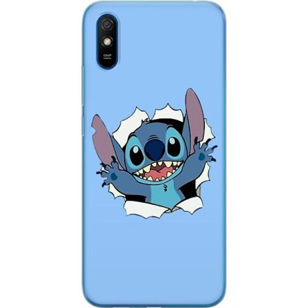 Xiaomi Redmi 9AT Genomskinligt Skal Stitch heeej