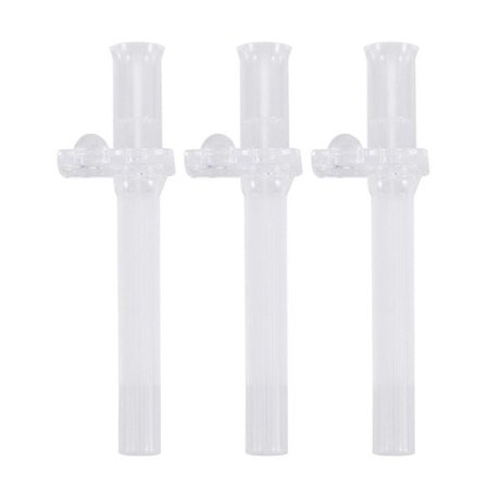 3 stk. universelle drikketuter for vannflasker, sugerør, silikon erstatningstuter[D]