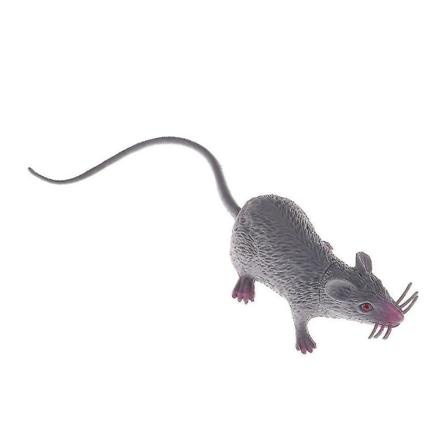 22 Cm Liten Råtta, Verklighetstrogen Musmodell, Rekvisita Halloween-presentleksak