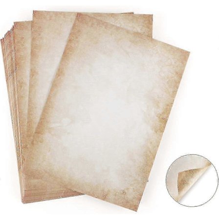 Absofine A4 120g/m2 Skrivepapir 100 Ark Antik Mønster