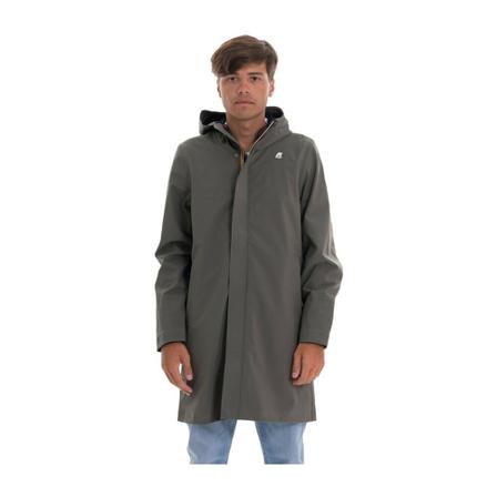 K-Way Parkas , Grijs , Heren , Maat: S