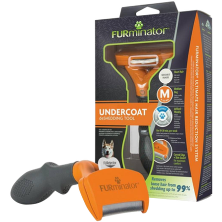 FURminator - Underpelsfjerningsverktøy Hund Langhår Liten - Hund - Pelspleie Trim- og hundebad - Hundekarde til pelsfelling - ZOO.no