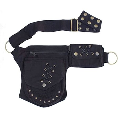 Renaissance Bag Faire Festival Veske Fanny Pack for Kvinner Lårveske Drop Leg Veske for Kvinner Blonder Midjeveske Utility Hip Belt Midjevesker 