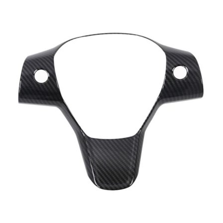 Bilskydd för Model Y 2021 ABS Fiber Ratt Ramskydd Patch Trim Tillbehör