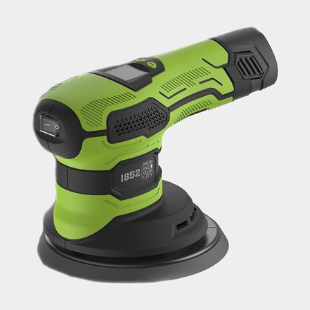 Battery-powered oscillating polisher 1852-Marine, 24 W, Ø150 mm (2000 - 4300 rpm)