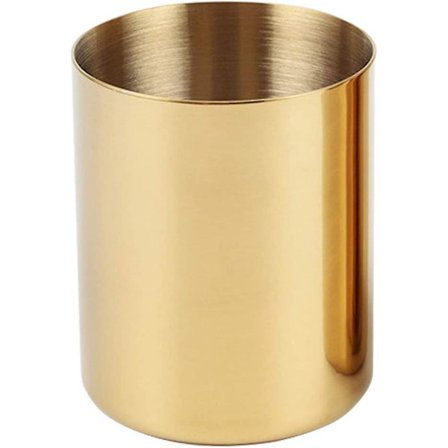 2024 Blyantholder Skrivebordsarrangør, Guld Pen Pot Pen Holder Beholder Skrivebordsarrangør