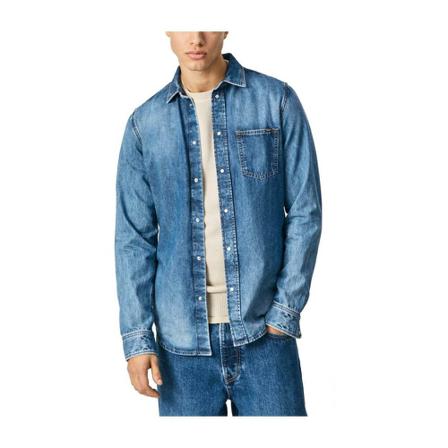 Pepe Jeans Shirt Blå, Herre