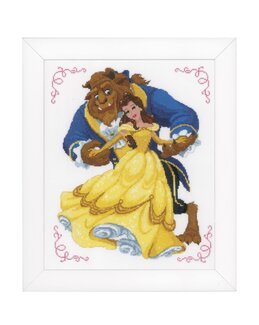 Tavla Skönheten och odjuret