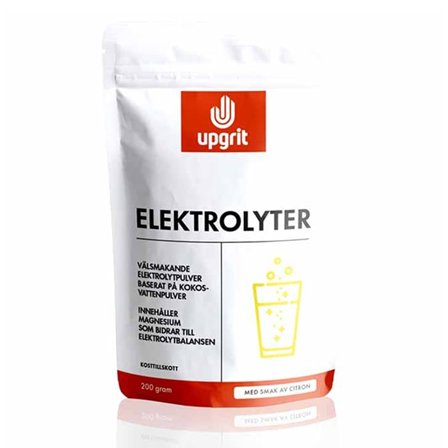Upgrit Elektrolyter Citron 200 g