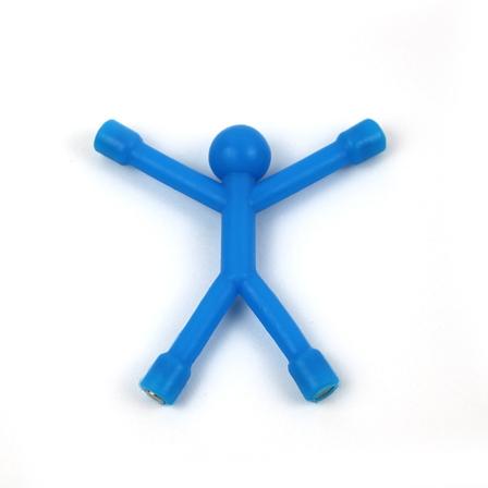 Magneettinen opetuslelu Magnet Man Creative Vaihdettava Colorfu Blue
