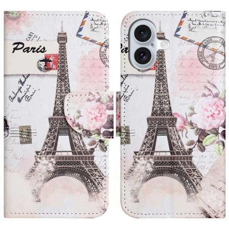 iPhone 16 Plus Fodral med Kortplats - Rosa