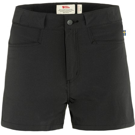 Fjällräven High Coast Lite Shorts 44 - female - Black - Shorts & Skjørts