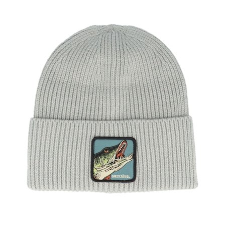 Skillfish - Grau cuff Mütze - Grisjävel Recycled Grey Oversized Cuff @ Hatstore