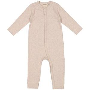 Kids - MarMar Copenhagen Doe Melange One-piece 86 cm - All in ones - 86 CM - Beige - Mädchen