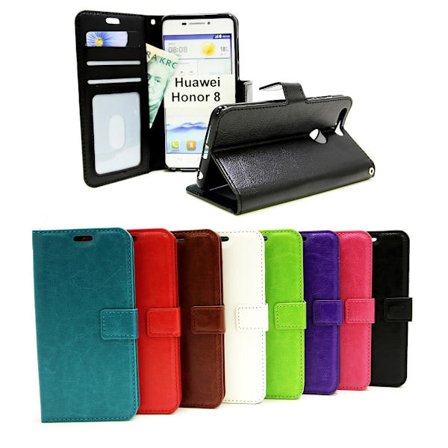 Crazy Horse Wallet Huawei Honor 8