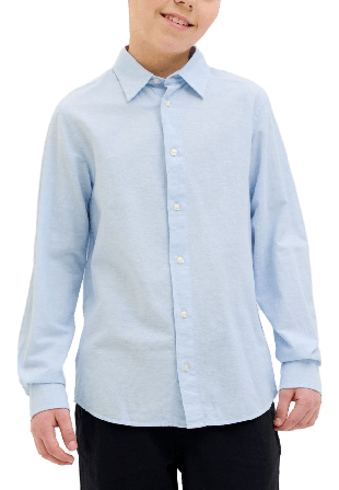 Jack & Jones BREEZE Skjorta Linnemix Skjortor blusar Herr Blå 140