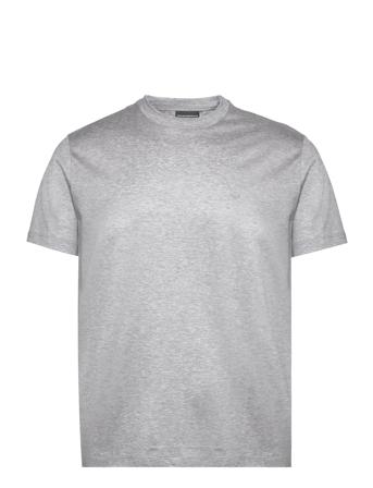 T-Shirt T-shirts Short-sleeved Grå Emporio Armani*Betinget Tilbud