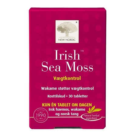 New Nordic Irish Sea Moss 30 tabl., Helse & Madvarer, Naturlægemidler, Søvnbesvær