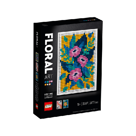 LEGO Art Blomkonst 31207 multifärg