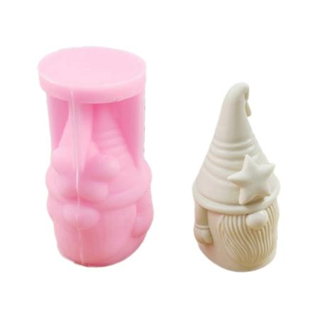 Tähtignome-valumuotti 3D-tonttu kääpiö pääsiäinen käsintehdyt muotit koristeiden tekemiseen - WELLNGS