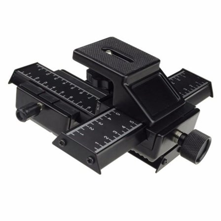 4 vejs Makro Shot Focusing Rail Slider for SLR DSLR DC