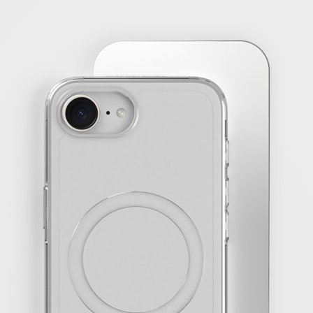Circular Clear Plant-Based Phone Case & Screen Protection Bundle, iPhone 16e