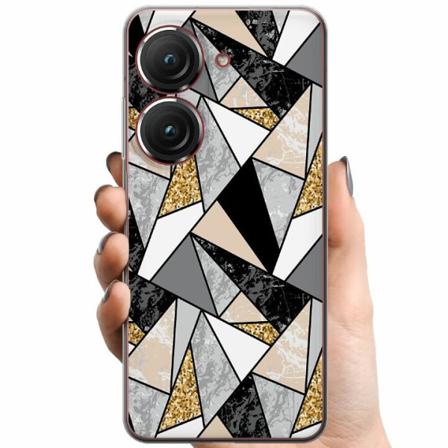 Asus Zenfone 9 Tpu Mobilskal Marble Print