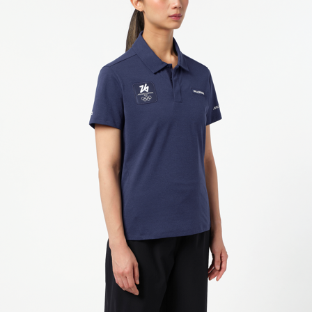 Salomon - Camicie Gold Icon Polo W - Naval Academy