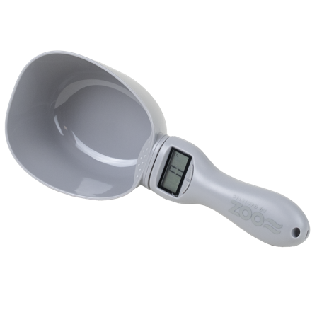 Selected by ZOO - Digital fôrskje grå 280 ml - Hund - Matplass & vannautomater for hund - Fôrtilbehør for hund - ZOO.no