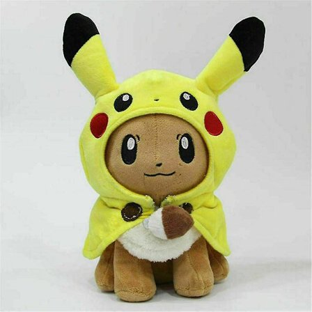12 tum Pikachu Eevee Plyschdocka Fylld Mjuk Leksak Barn Ny A