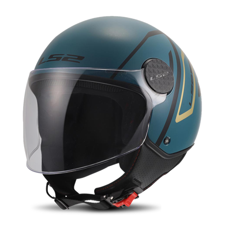 Pilothjelm LS2 OF558 Sphere Lux II Minim Blå Blågrøn M