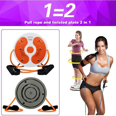 Twist Disc, Aerobics Fitness Balans Träning Roterande Utrustning Träningsbräda Fitness Twist Midja och Höft Twist Träning Fitness ,