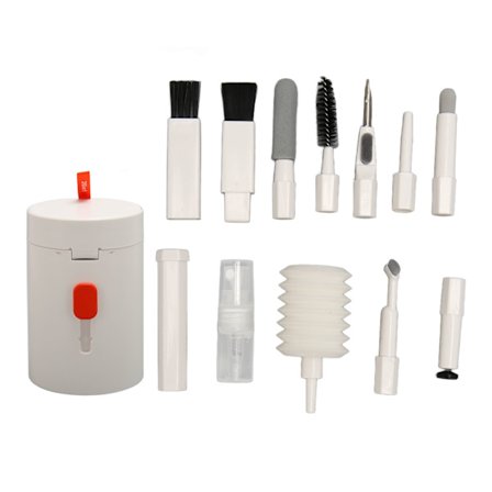 Elektroninen puhdistustyökalut Kannettava Monitoiminen Vahva Kestävä ABS-kannettavan puhdistussarja Puhelimelle Näppäimistölle Kuulokkeille