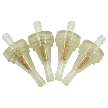 6 mm moottoripyörän polttoainesuodatin, kupariydin moottoripyörän polttoainesuodatin, yleismallinen polttoainesuodatin nopealla suodatusnopeudella, 6 