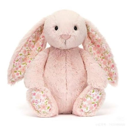 (Tidsbegrenset tilbud) Jellycat Blossom Bunny Cherry kosedyr medium 31cm