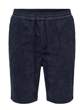 Onslinus Corduroy 0111 Shorts Navy ONLY & SONS